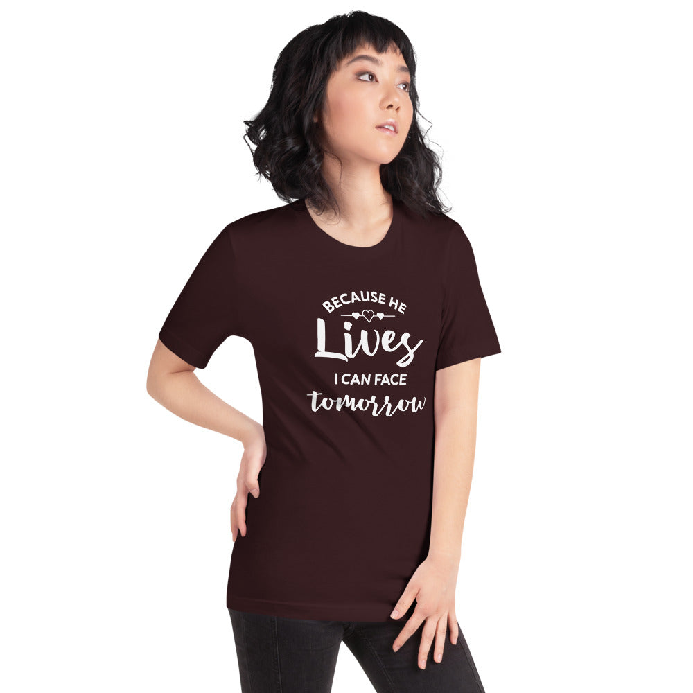 He Lives Short-Sleeve Women's T-Shirt