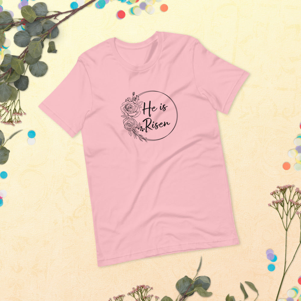 He Is Risen Short-Sleeve Women's T-Shirt