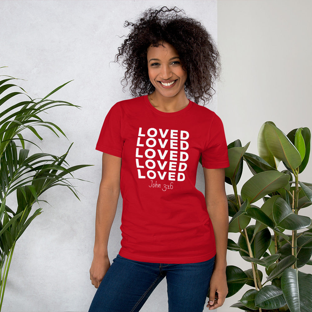 Loved Short-Sleeve Women's T-Shirt