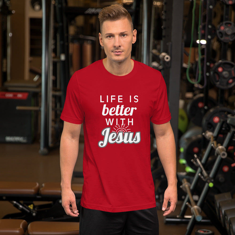 Life Is Better Short-Sleeve Unisex T-Shirt