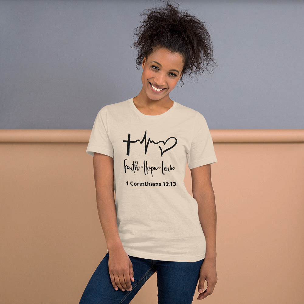 Faith Hope Love Short Sleeve Women's T-Shirt