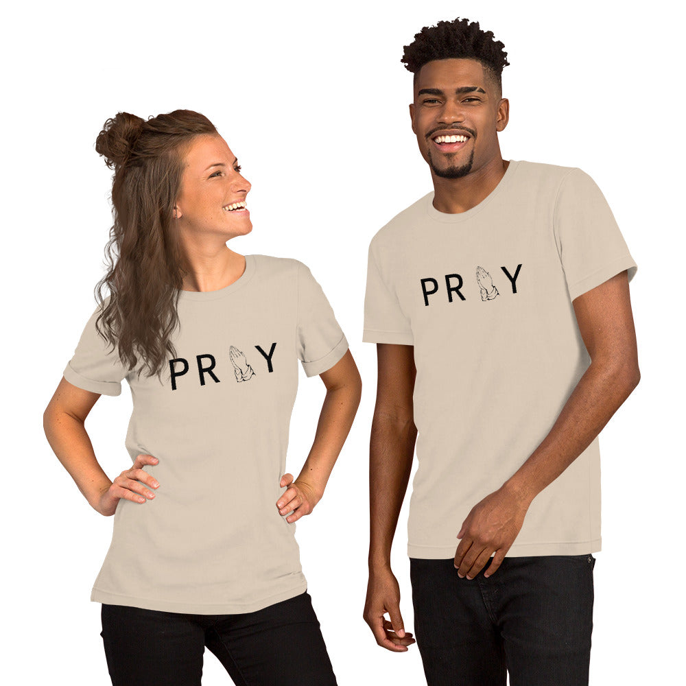 Pray Hands Short-Sleeve Unisex T-Shirt