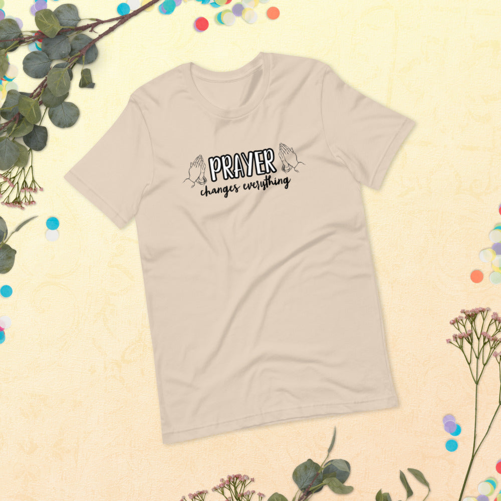 Prayer Changes Everything Short-Sleeve Women's T-Shirt
