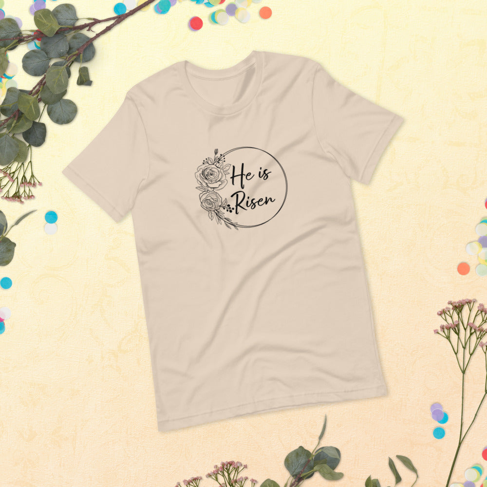 He Is Risen Short-Sleeve Women's T-Shirt