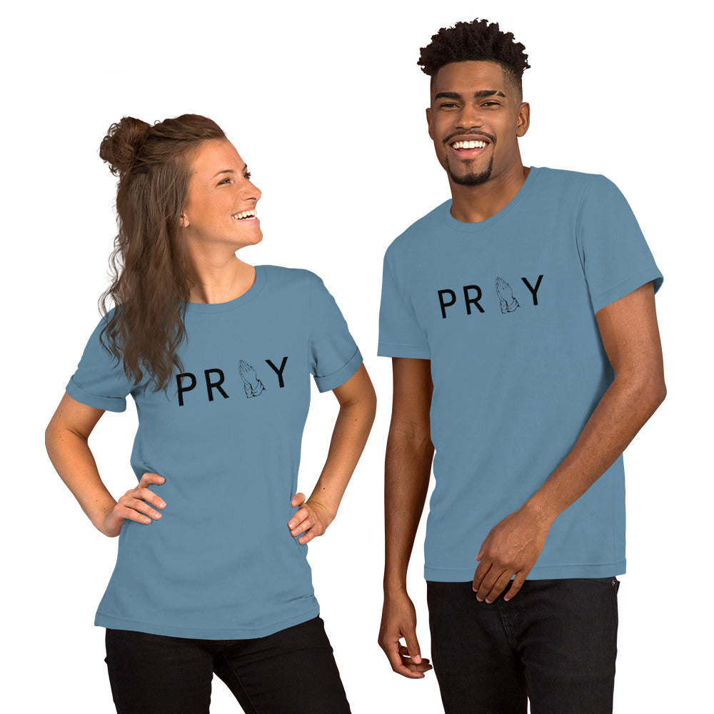 Pray Hands Short-Sleeve Unisex T-Shirt