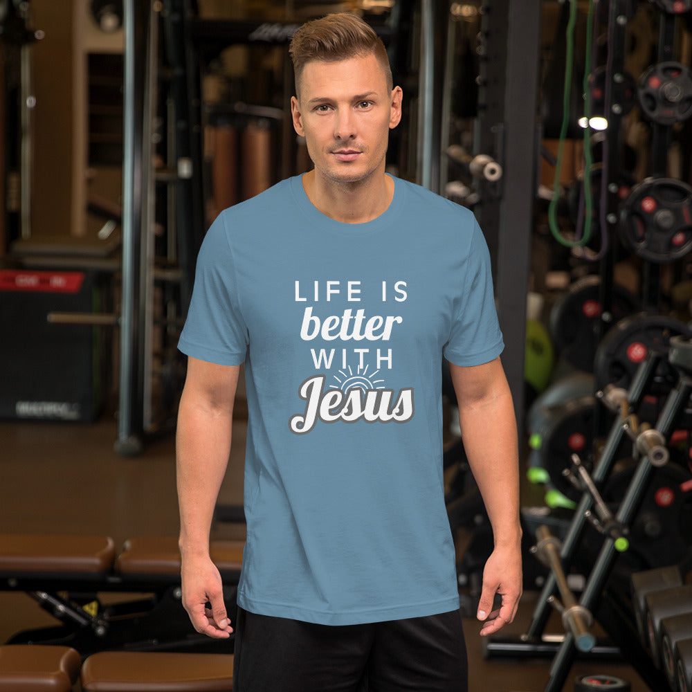 Life Is Better Short-Sleeve Unisex T-Shirt