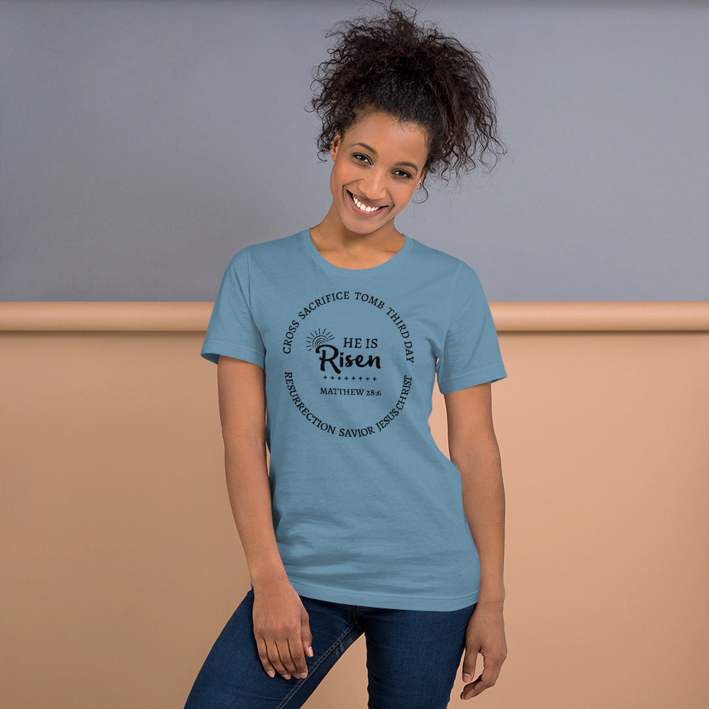 Matthew 28:6 Short-Sleeve Women's T-Shirt