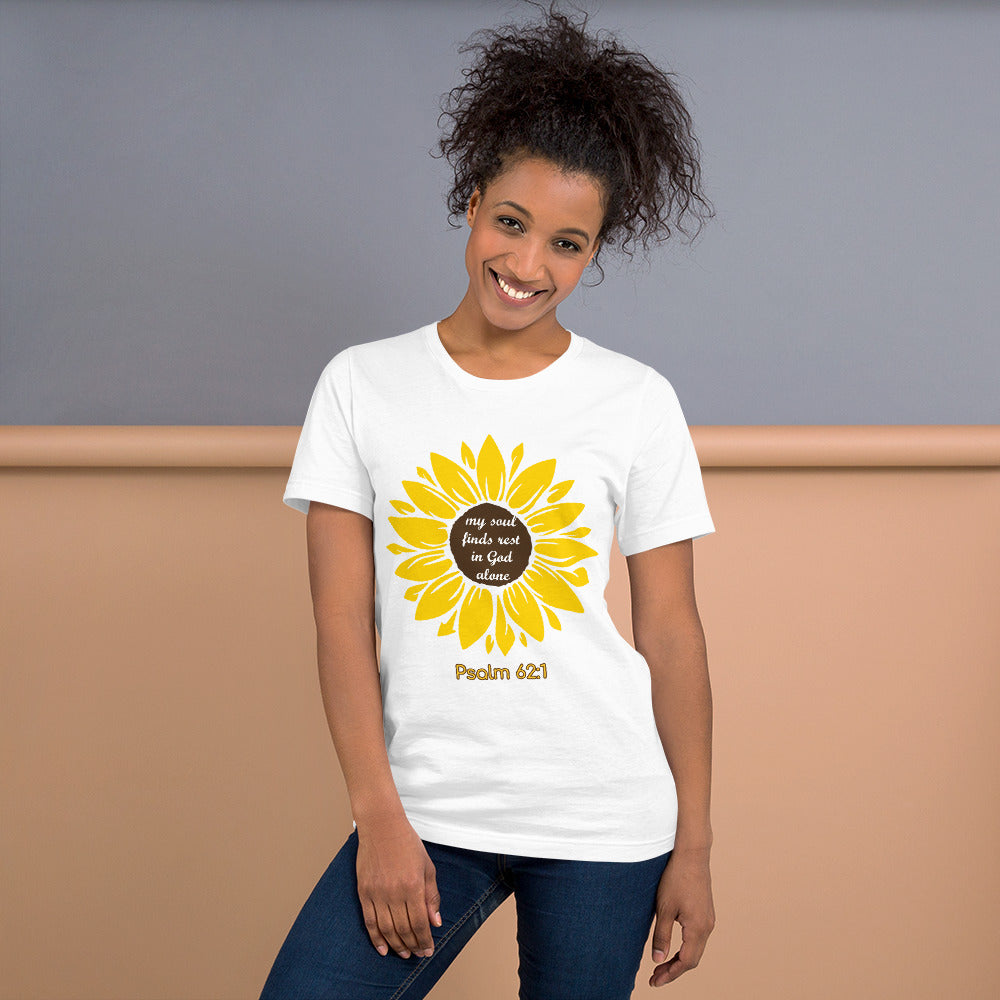 Women's Short-Sleeve Sunflower T-Shirt