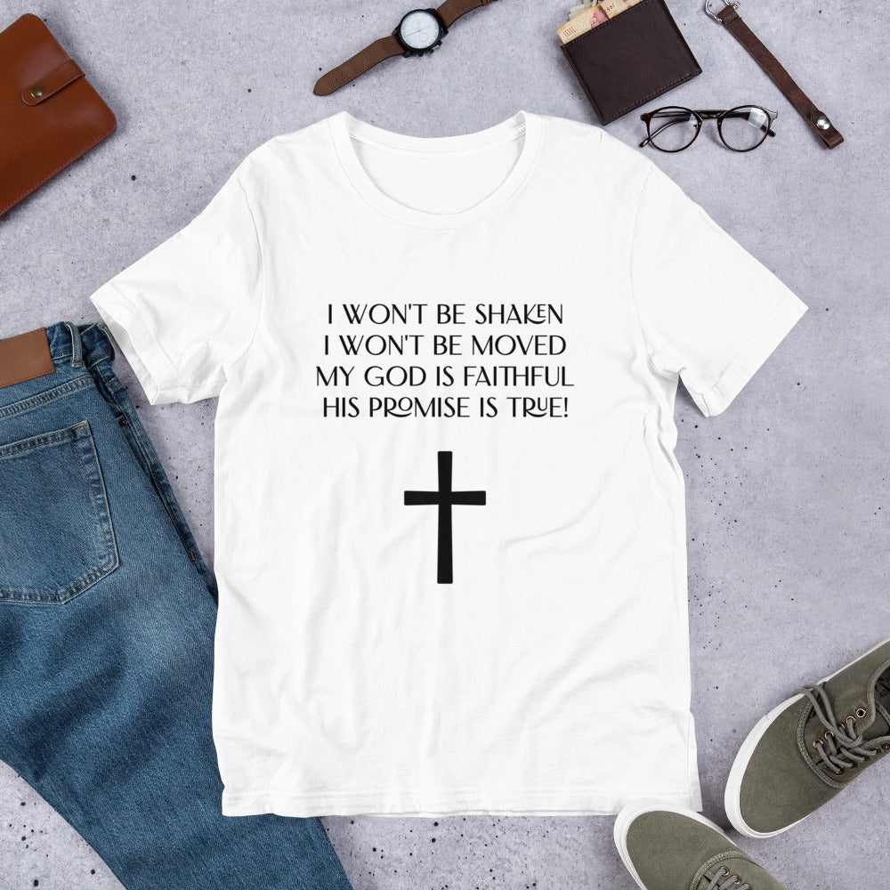 Men's God is Faithful Short-Sleeve T-Shirt