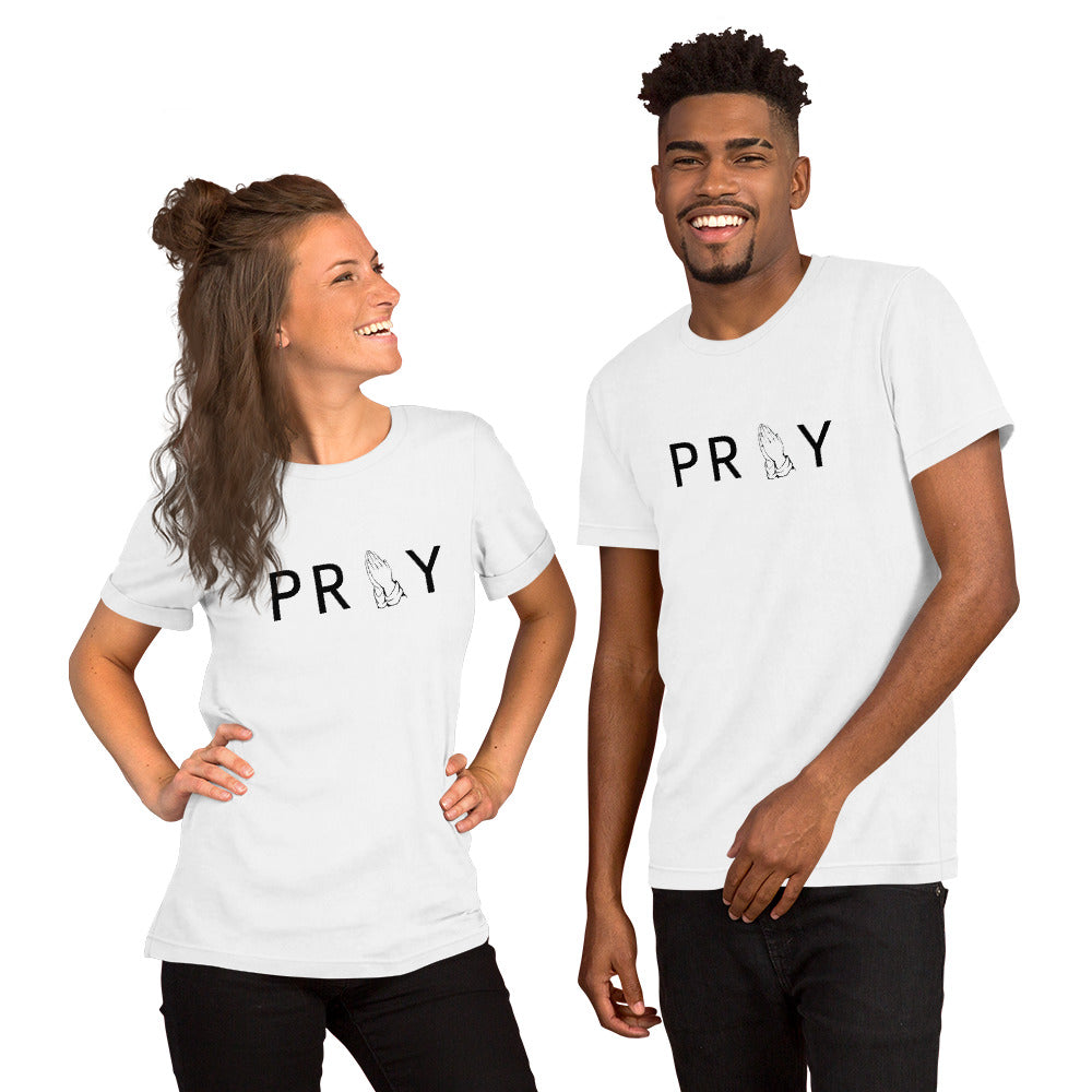 Pray Hands Short-Sleeve Unisex T-Shirt