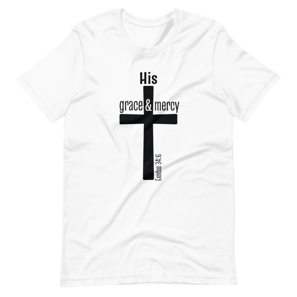 His Grace & Mercy Short-Sleeve Unisex T-Shirt