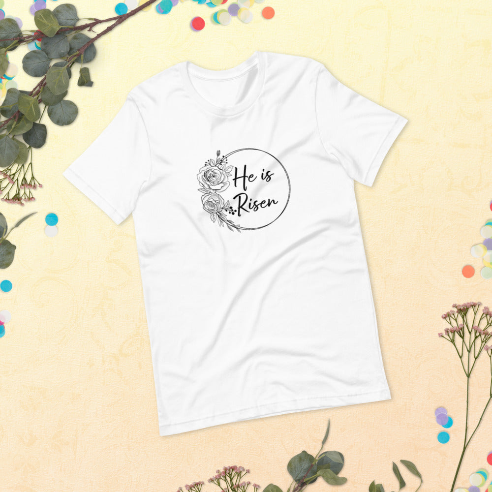He Is Risen Short-Sleeve Women's T-Shirt