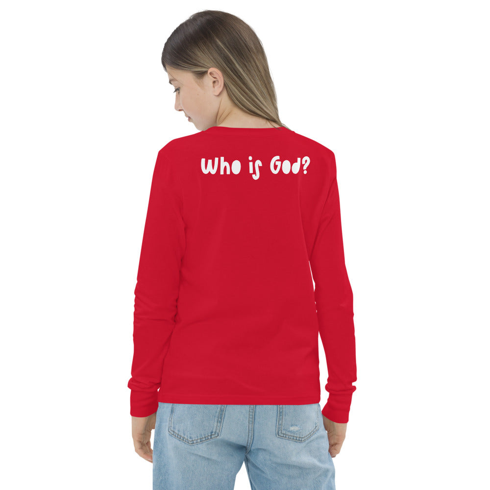 Youth Unisex Long Sleeve God Is Love T-Shirt