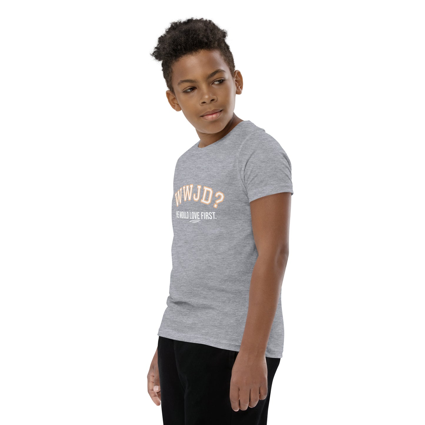 WWJD Youth Short Sleeve T-Shirt