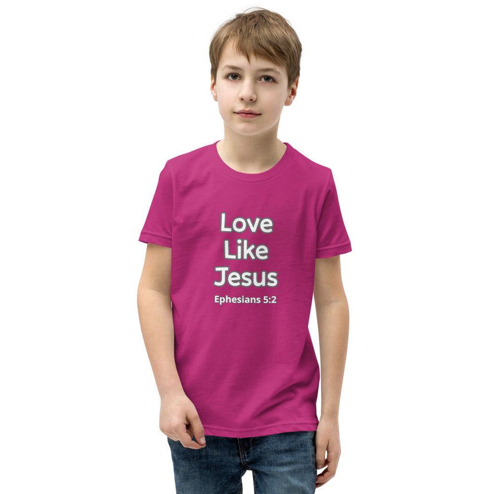 Love Like Jesus Youth Short Sleeve T-Shirt