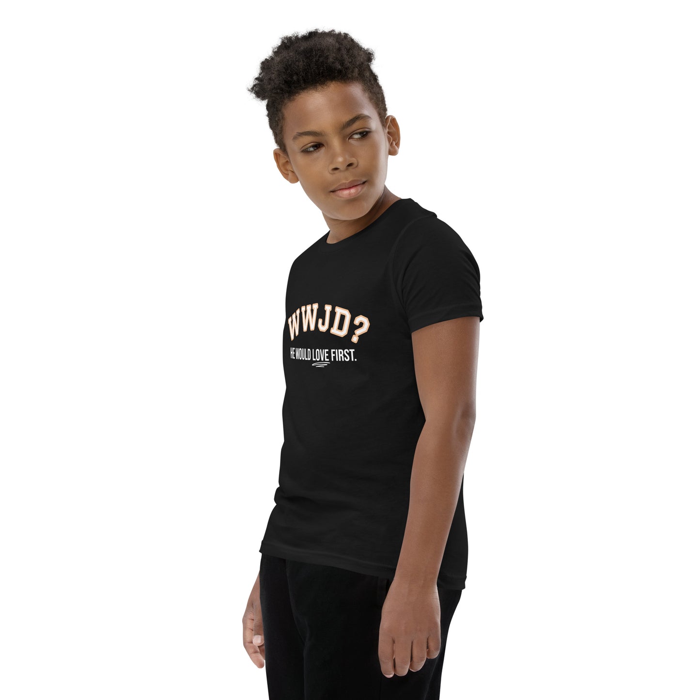 WWJD Youth Short Sleeve T-Shirt