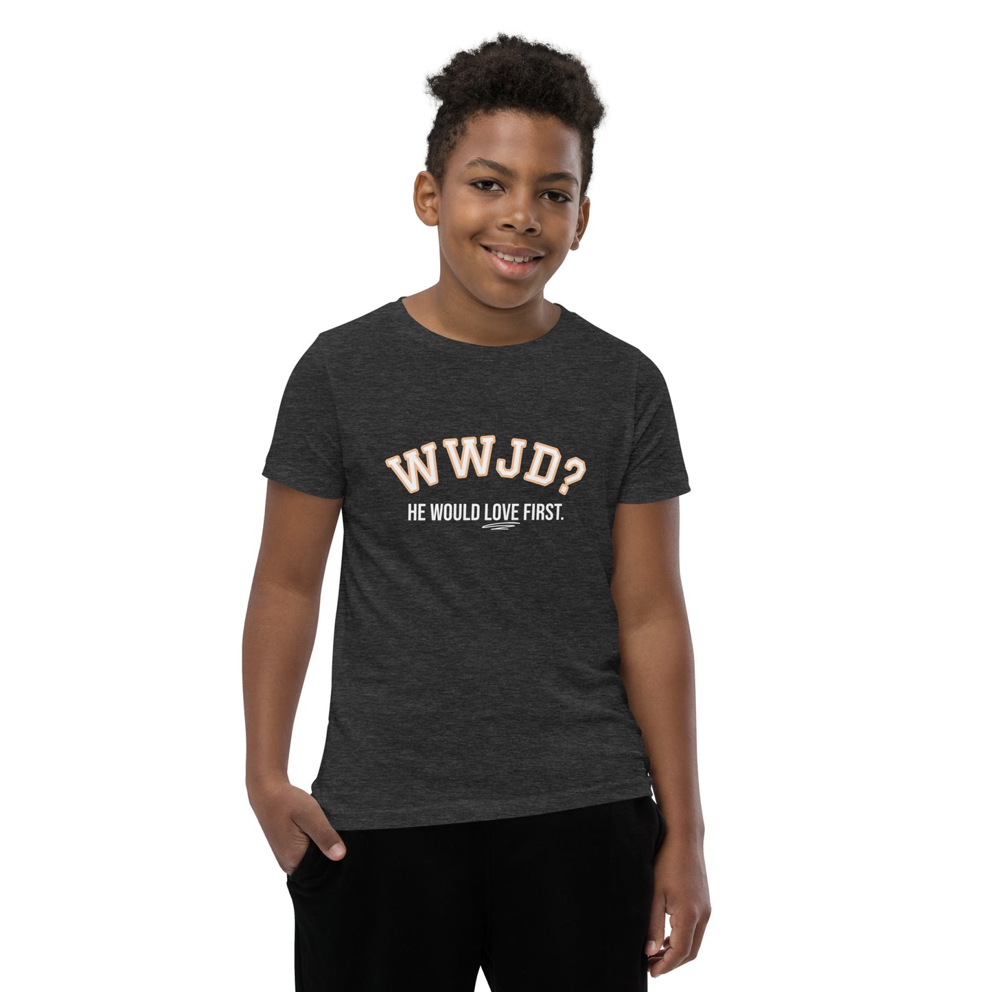 WWJD Youth Short Sleeve T-Shirt