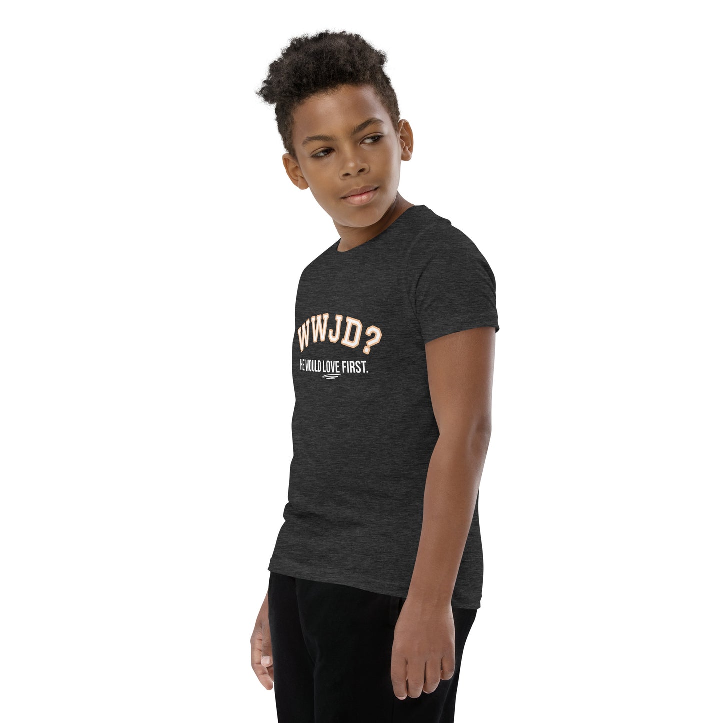 WWJD Youth Short Sleeve T-Shirt