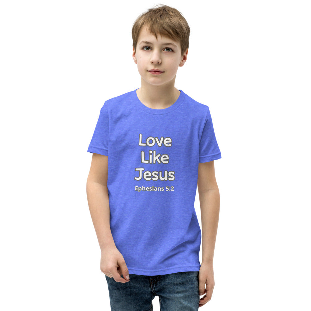 Love Like Jesus Youth Short Sleeve T-Shirt