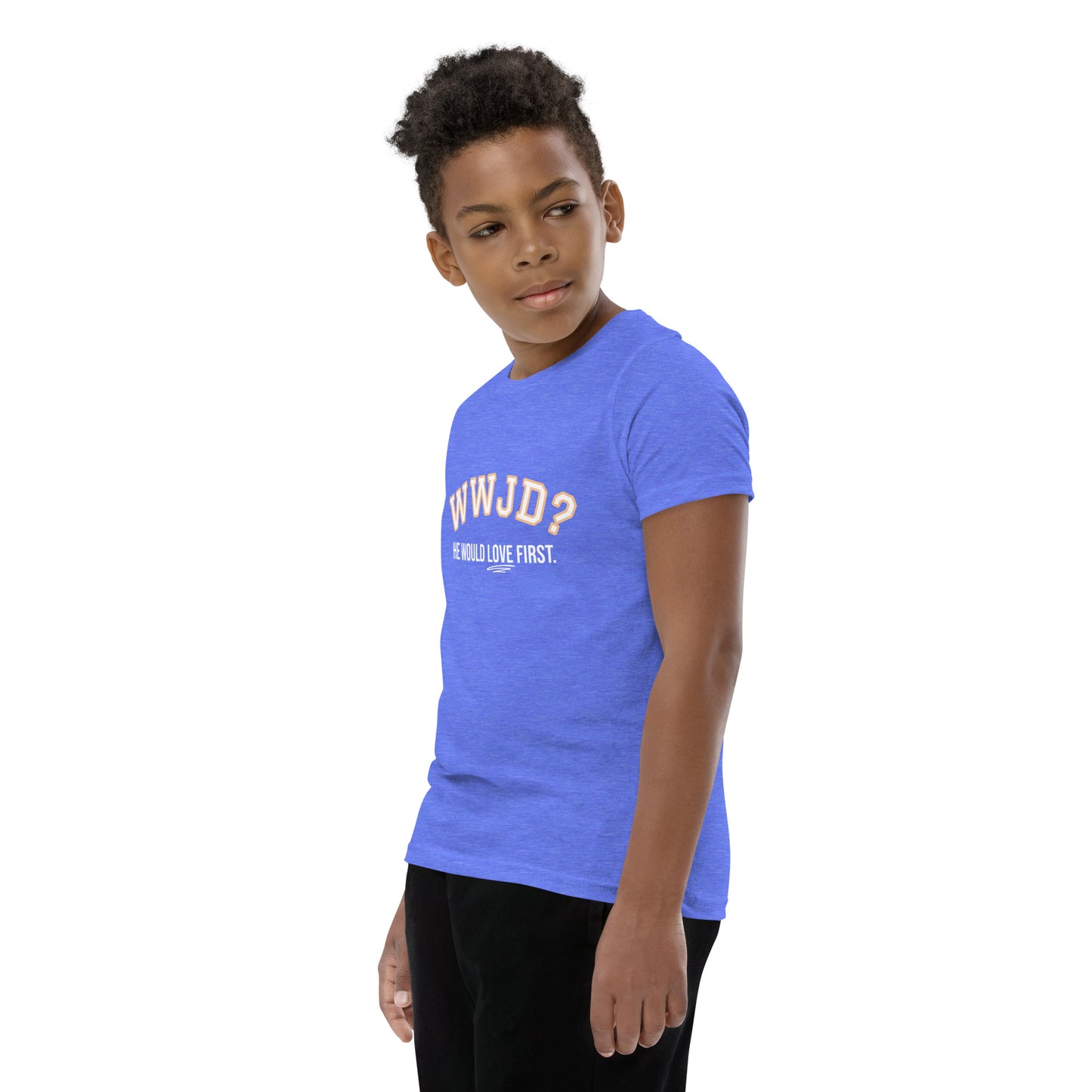 WWJD Youth Short Sleeve T-Shirt