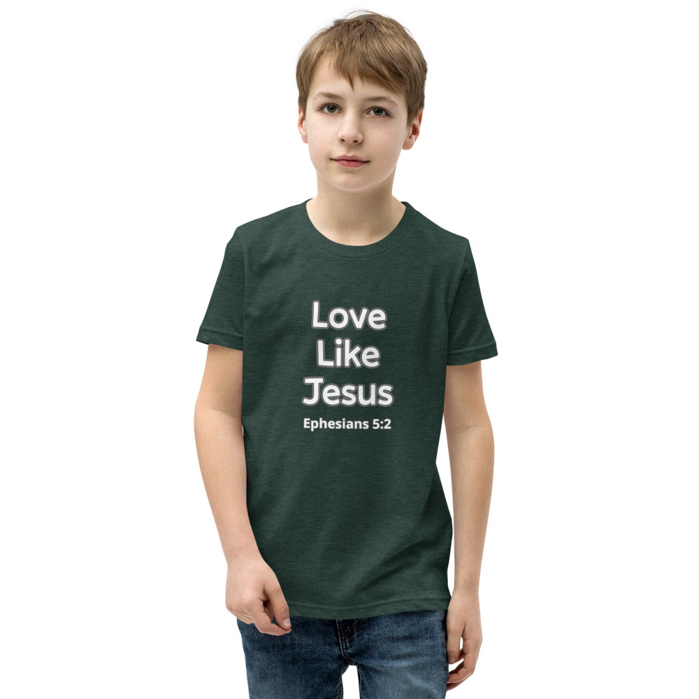 Love Like Jesus Youth Short Sleeve T-Shirt