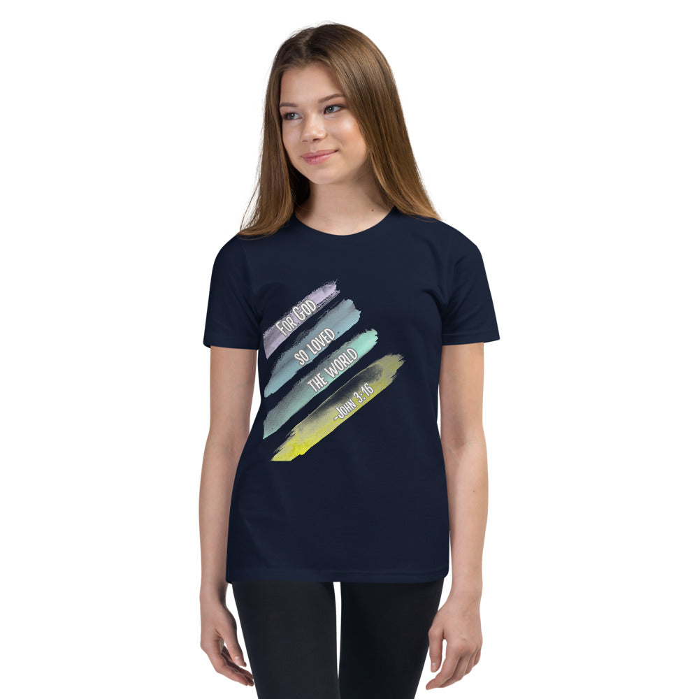 John 3:16 Youth Short Sleeve T-Shirt