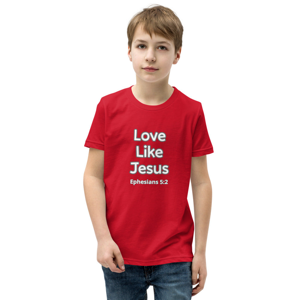 Love Like Jesus Youth Short Sleeve T-Shirt