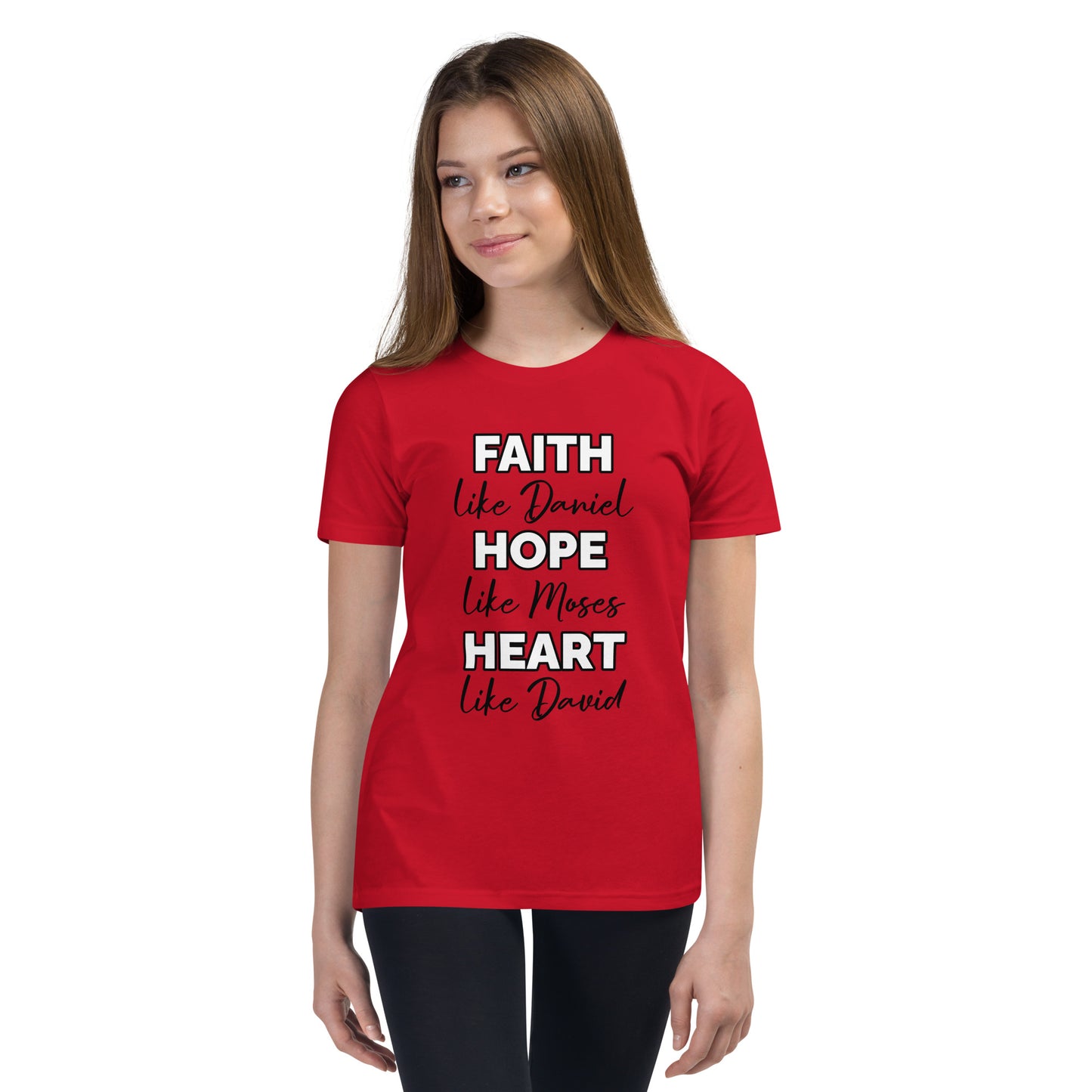 Faith Like Daniel Youth Short Sleeve T-Shirt