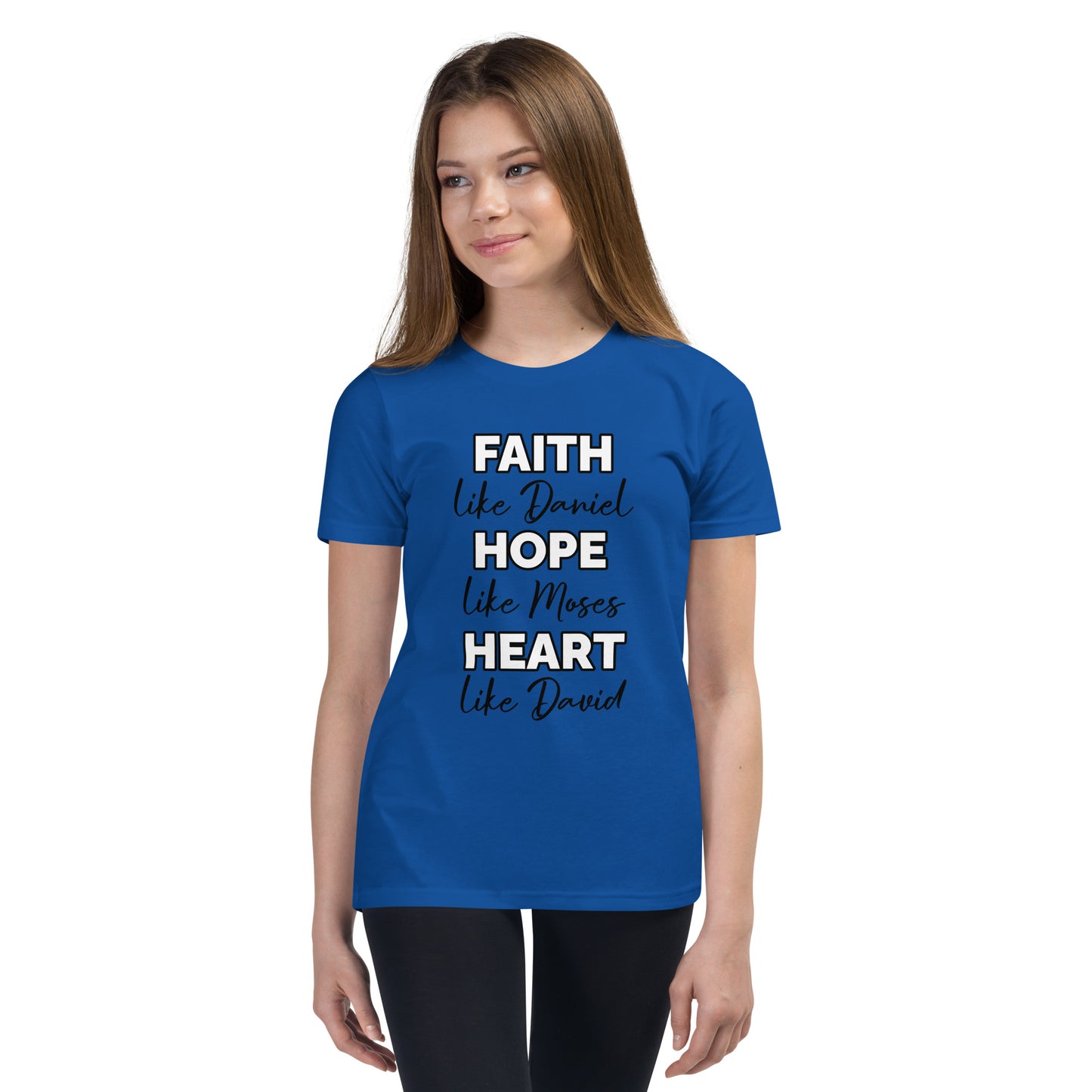 Faith Like Daniel Youth Short Sleeve T-Shirt