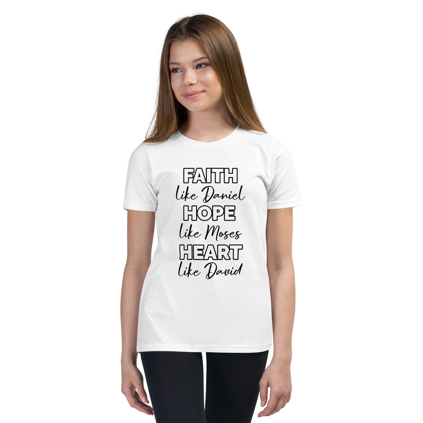 Faith Like Daniel Youth Short Sleeve T-Shirt