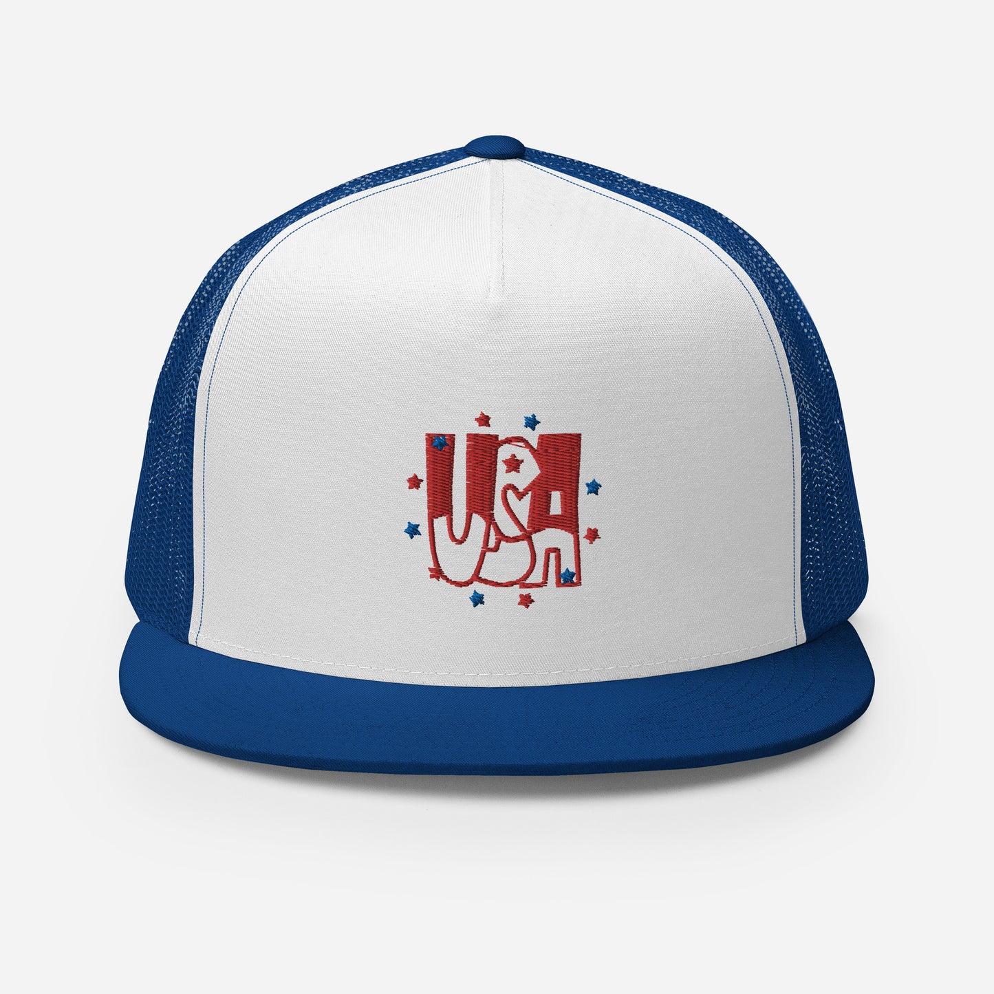 USA Embroidered Trucker Cap