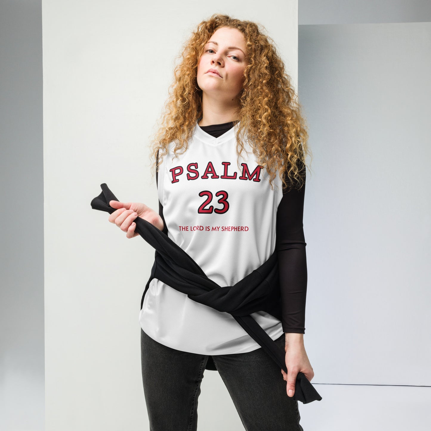 Psalm 23 Basketball Jersey