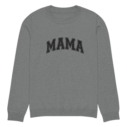 Mama Knitted Crew Neck Sweater