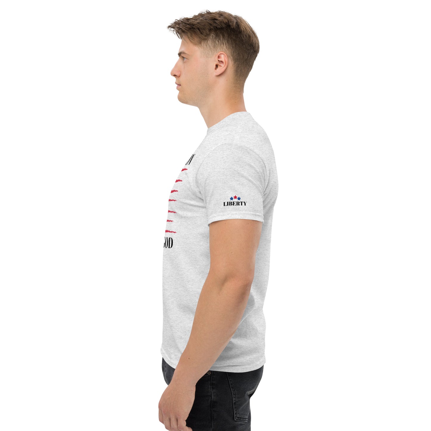 Flag One Nation Men's Short Sleeve T-Shirt