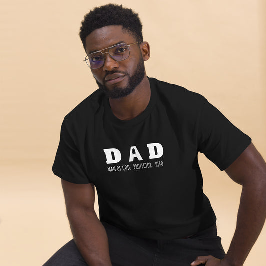 Dad Prayer Hands Men's Classic Short Sleeve T-Shirt