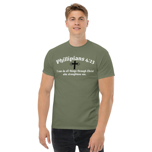 Phillipians 4:13 Men's Classic T-Shirt