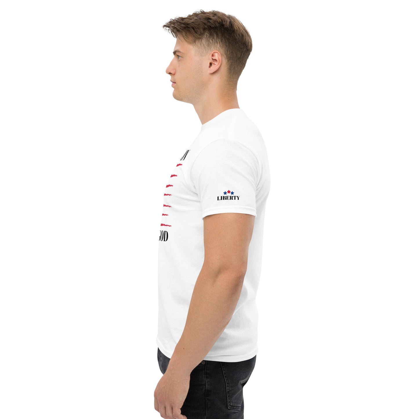 Flag One Nation Men's Short Sleeve T-Shirt