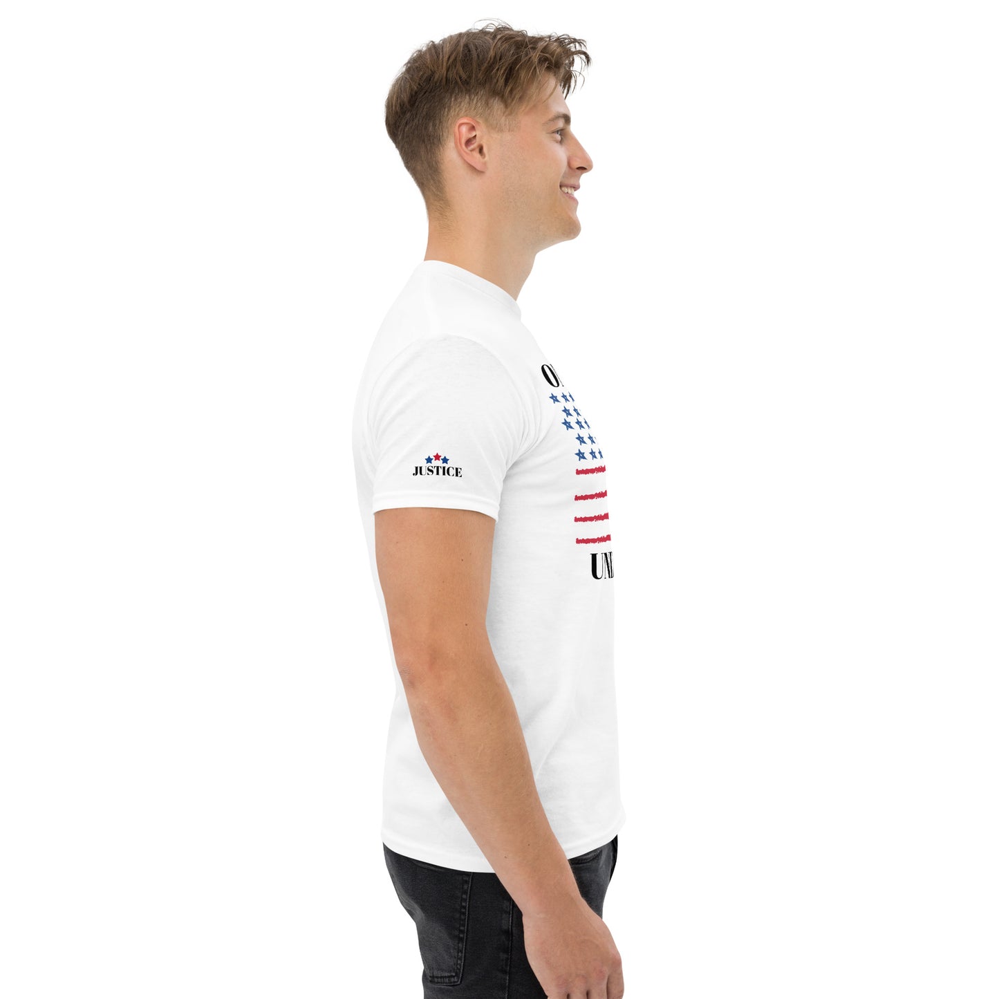 Flag One Nation Men's Short Sleeve T-Shirt