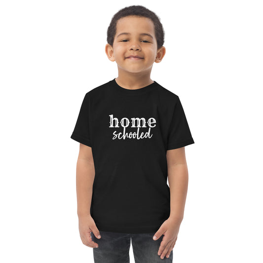 Homeschooled Toddler Short Sleeve T-Shirt Size 2-5/6