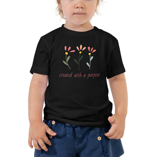Created with a Purpose Toddler Short Sleeve T-Shirt