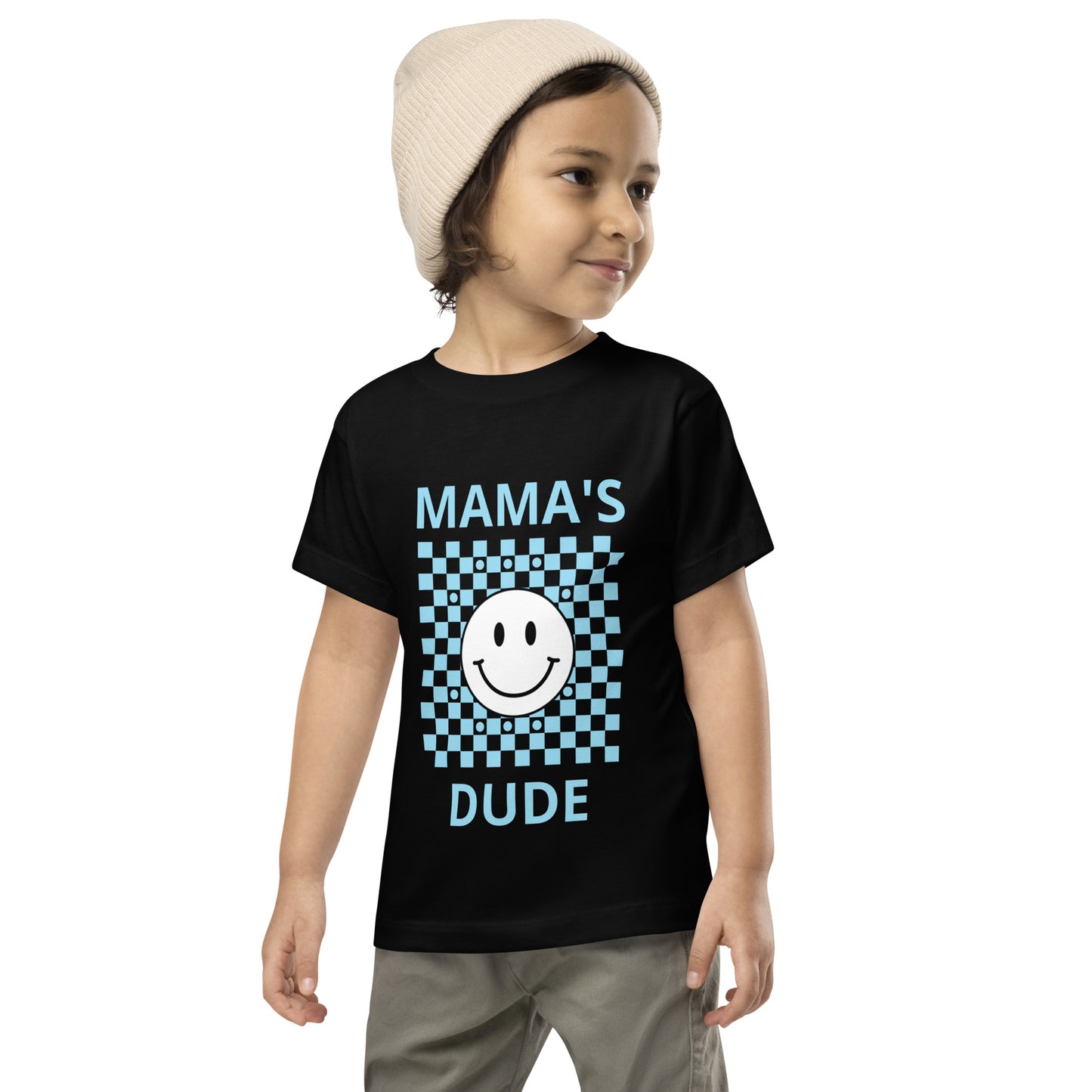 Mama's Dude Toddler Short Sleeve T-Shirt