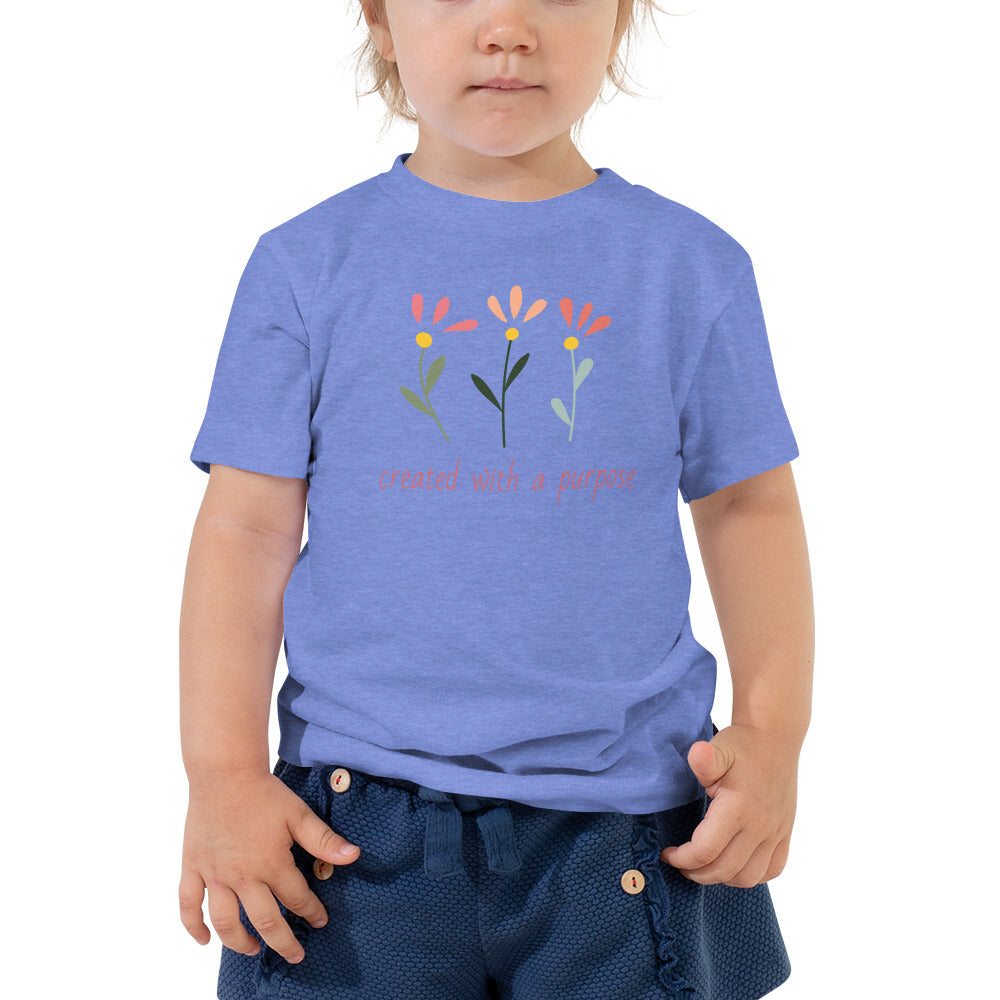 Created with a Purpose Toddler Short Sleeve T-Shirt