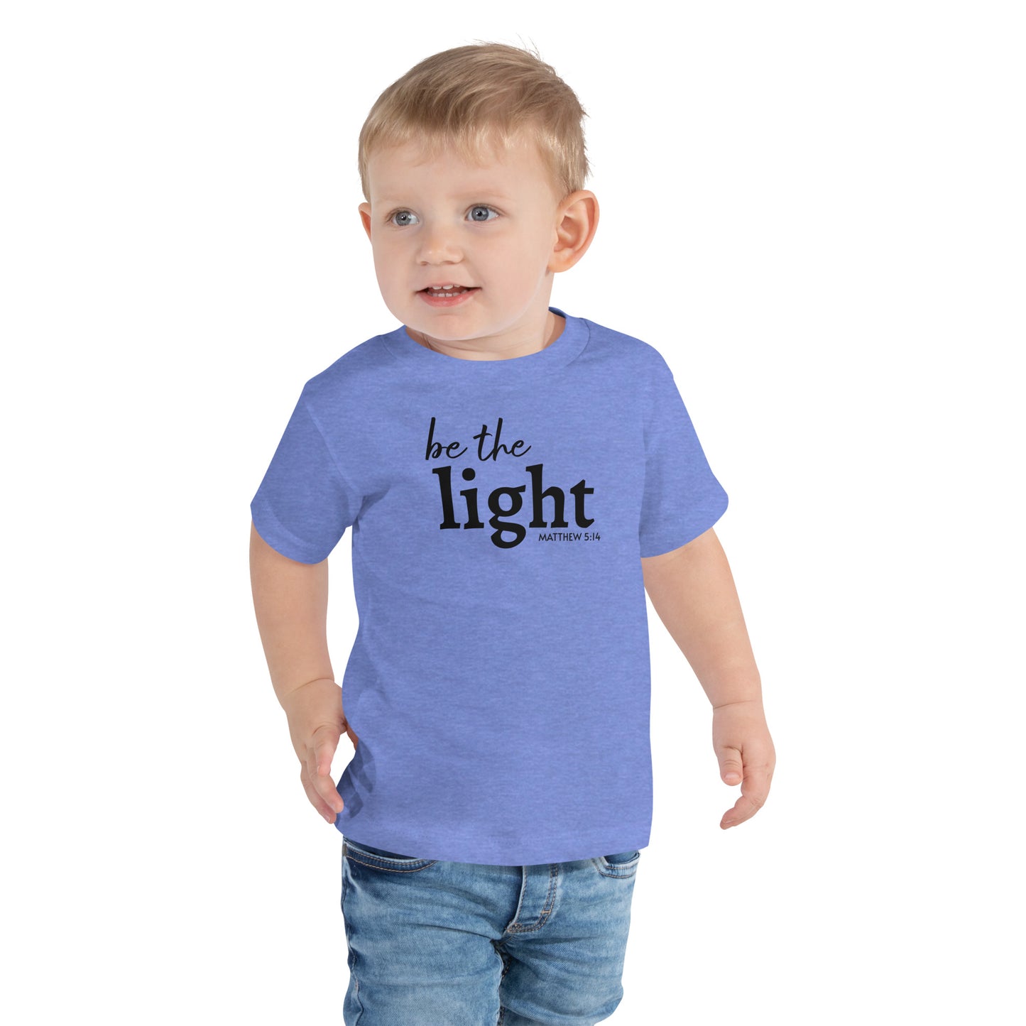 Be The Light Toddler Short Sleeve T-Shirt