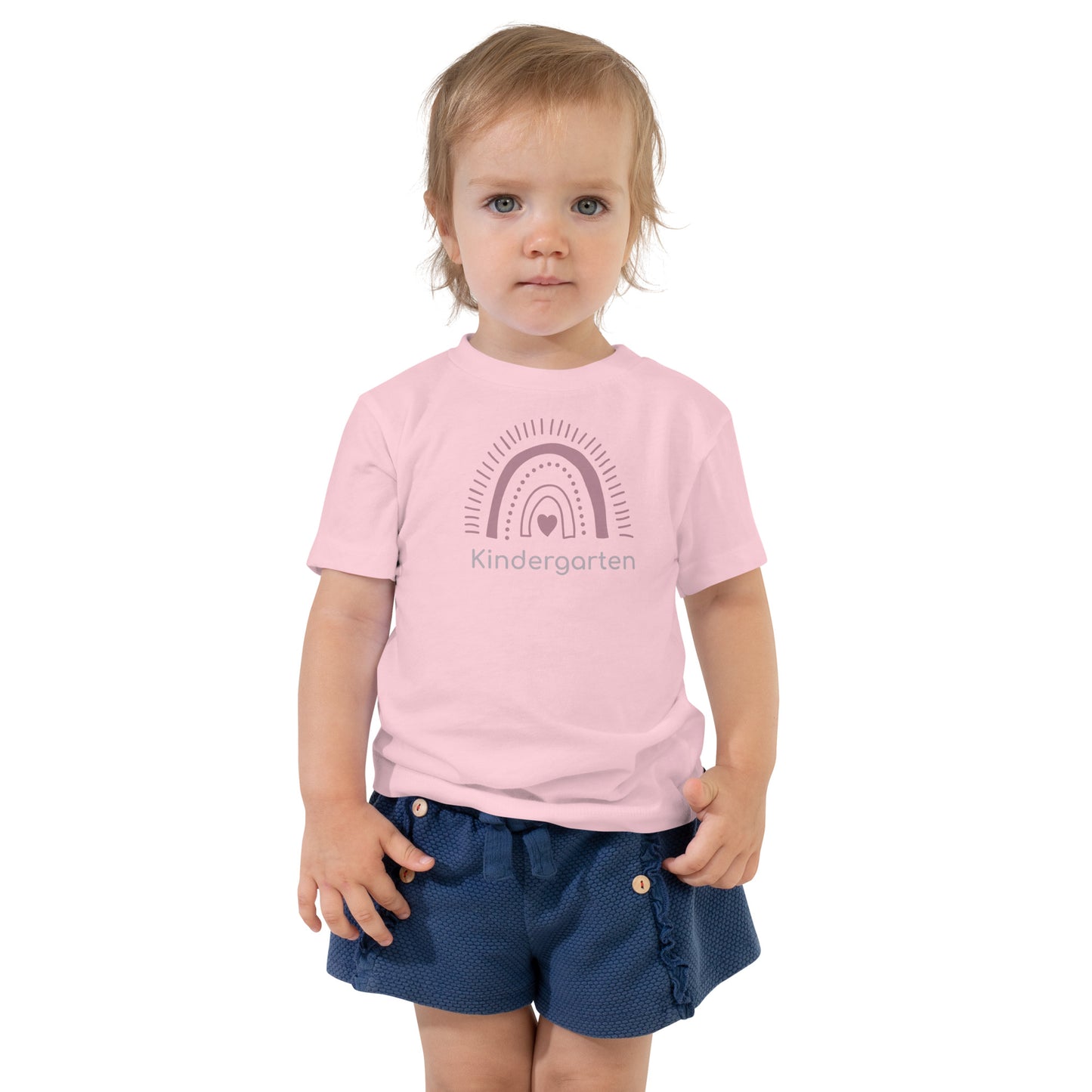 Rainbow Kindergarten Toddler Short Sleeve T-Shirt