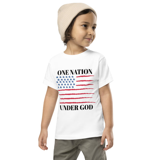 Flag One Nation Toddler Short Sleeve T-Shirt