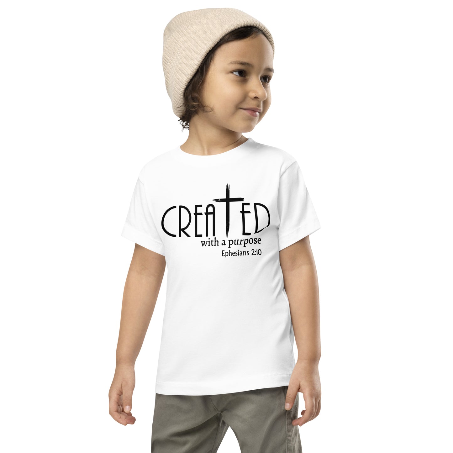 Created Toddler Short Sleeve T-Shirt