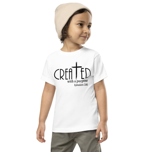Created Toddler Short Sleeve T-Shirt