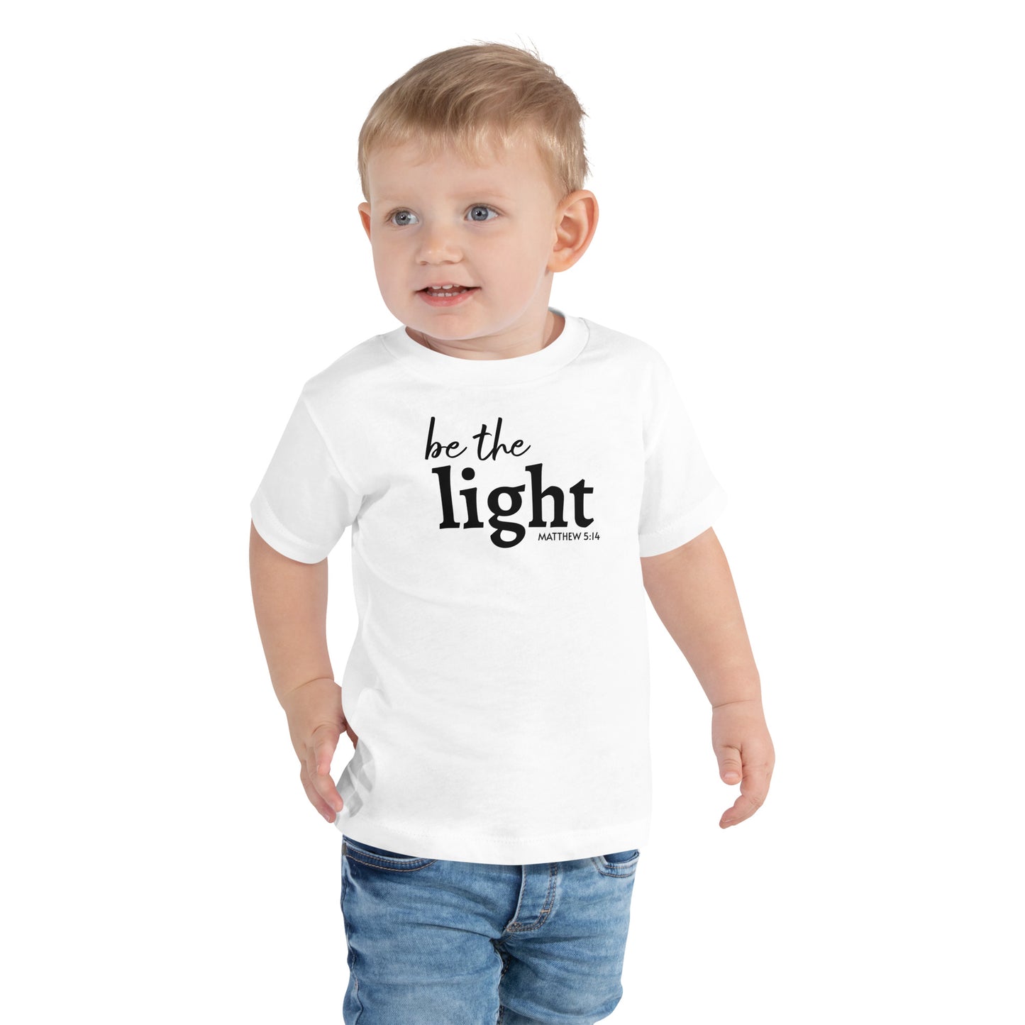 Be The Light Toddler Short Sleeve T-Shirt