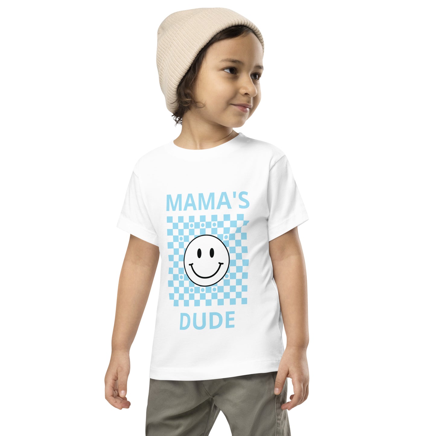 Mama's Dude Toddler Short Sleeve T-Shirt