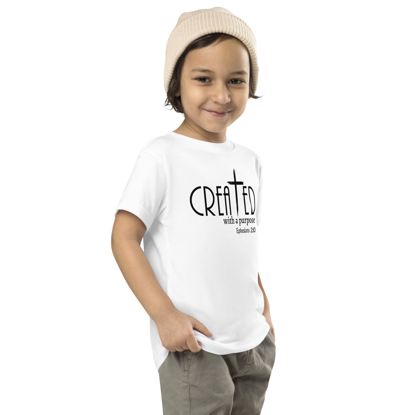 Created Toddler Short Sleeve T-Shirt